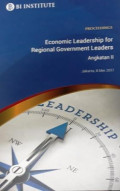 Proceedings: economic leadership for regional government leader angkatan ii