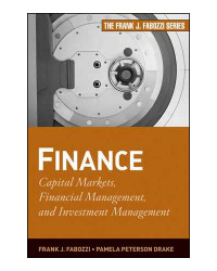 Finance: capital markets, financial management, and investment management