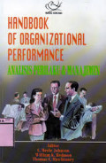 Handbook of organizational performance: analisis perilaku & manajemen