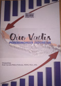 Quo vadis perekonomian indonesia