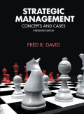 Strategic management: concepts and cases, 13th ed.