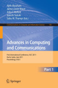 Advances in computing and communications: first international conference, ACC 2011