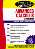 Theory and problems of advanced calculus, 2nd ed.