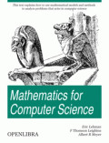 Mathematics for computer science