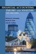 Financial accounting theory and analysis: text and cases 10th ed.