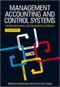Management accounting and control system: an organizational and sociological approach 2nd ed.