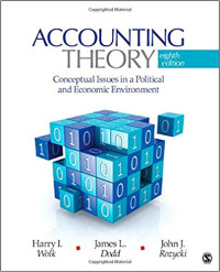 Accounting theory : conceptual issues in a political and economic environment, 8th ed.