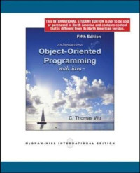 An introduction to object-oriented programming with java. 5th ed.