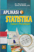 Aplikasi statistika dalam penelitian