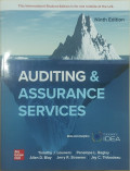 Auditing and assurance services 9th edition