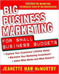 Big business marketing for small business budgets