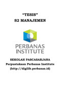 Strategi Keunggulan Bersaing Pada Pt Bank Rakyat Indonesia (Persero)Tbk
