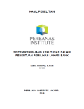 Sistem penunjang keputusan dalam penentuan pemilihan lokasi bank – Hasil Penelitian