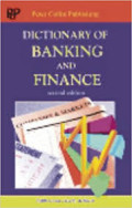 Dictionary of banking and finance, 2nd ed.