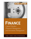 Finance: capital markets, financial management, and investment management
