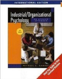 Industrial/organizational psychology: an applied approach 6th ed.