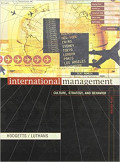 International management: Culture, strategy, and behavior, 5th ed.