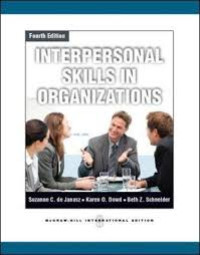 Interpersonal skills in organizations 4th ed.