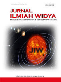 JURNAL ILMIAH WIDYA