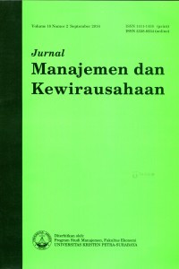 JURNAL MANAJEMEN DAN KEWIRAUSAHAAN