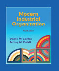 Modern industrial organization