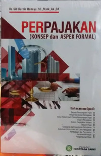 Perpajakan: konsep dan aspek formal