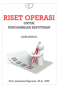 Riset operasi untuk pengambilan keputusan edisi ketiga