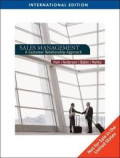 Sales management : building customer relationships and partnerships