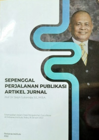 Sepenggal perjalanan publikasi artikel jurnal