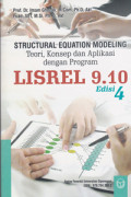 Structural equation modeling: teori, konsep dan aplikasi dengan program lisrel 9.10, edisi 4