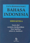 Tata bahasa baku bahasa indonesia ed. 3