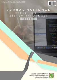 TEKNOSI : Jurnal Nasional Teknologi dan Sistem Informasi (E-RESOURCES)