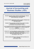 JABS : Journal of Accounting and Business Studies (E-RESOURCES)