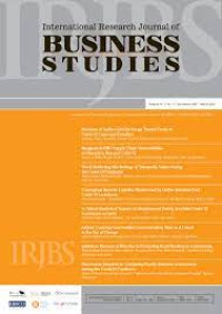 IRJBS : International Research Journal Of Business Studies (E-RESOURCES)