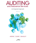 Auditing and assurance services: an integrated approach, 14th ed.