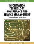 Information technology governance and service management: framework and adaptations