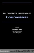 The cambridge handbook of consciousness