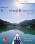 Methods in behavioral research, 12th ed.