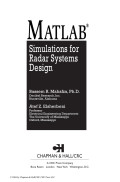 Matlab simulations for radar systems design