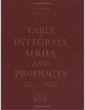 Table of integrals series and products