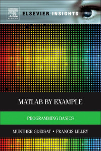 Matlab by example: programming basics