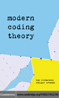 Modern coding theory