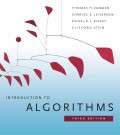 Introduction to algorithms: third edition