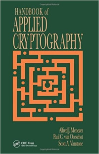 Handbook of applied cryptography