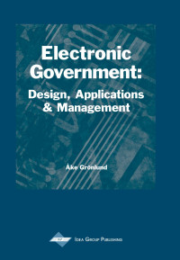 Electronic government : design, applications and management