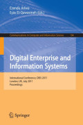 Digital enterprise and information systems : international conference, deis 2011 london, uk, july 20