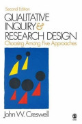 Research design: qualitative, quantitative, and mixed methods approaches, 2nd ed.