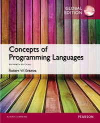 Concepts of programming languages 11th ed.