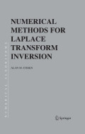 Numerical methods for laplace transform inversion