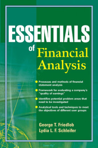 Essentials of financial analysis